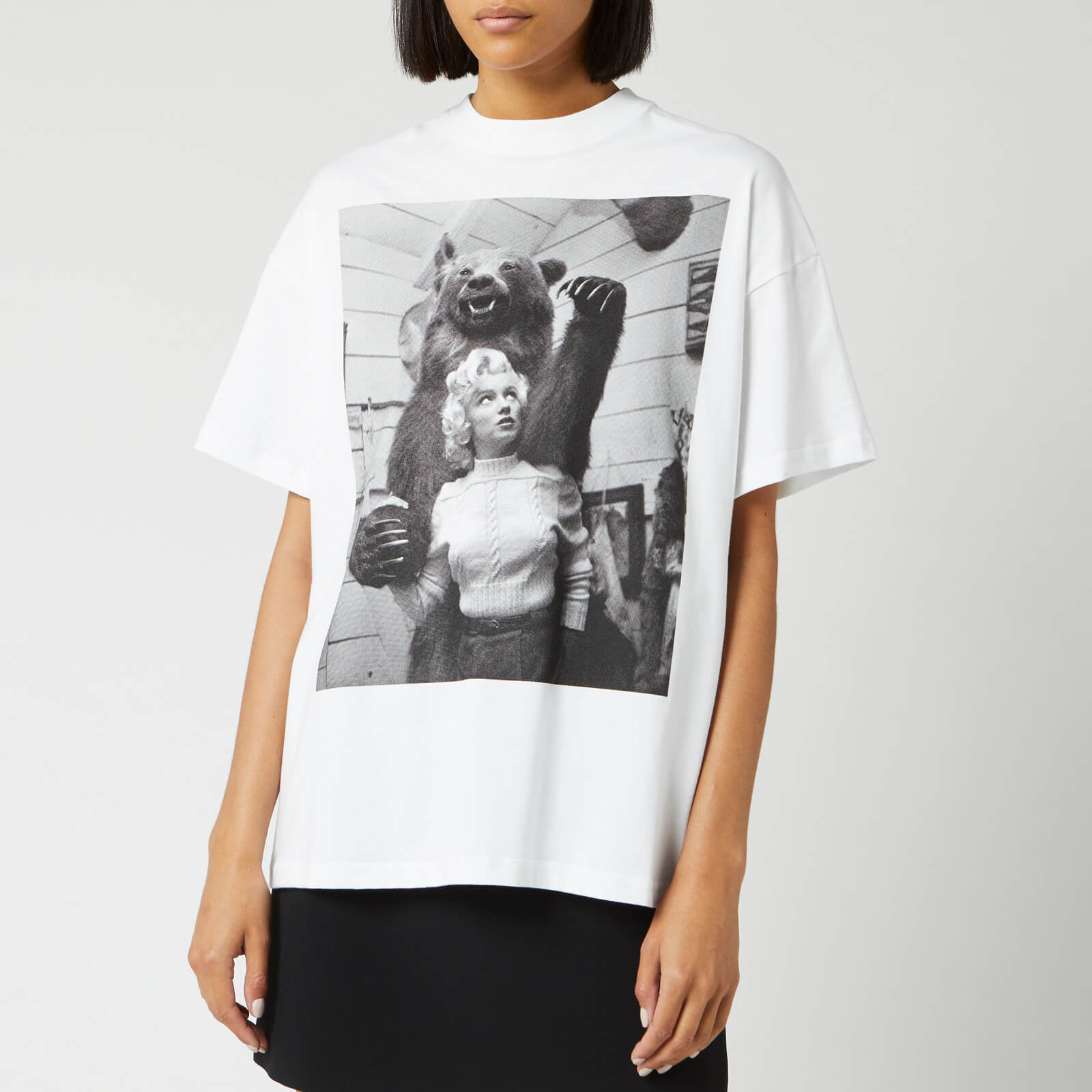 Christopher Kane Digital Face Print Sweatshirt | Grailed