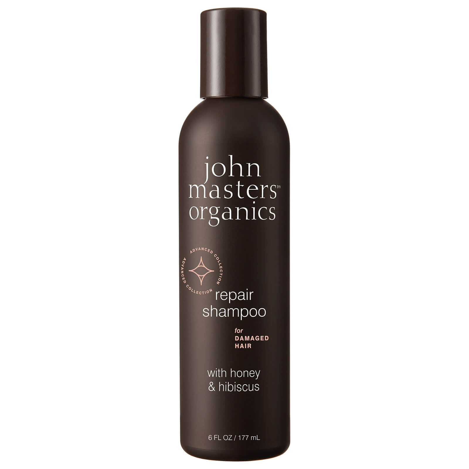 John Masters Organics Shampoo for Damaged Hair with Honey & Hibiscus 177ml