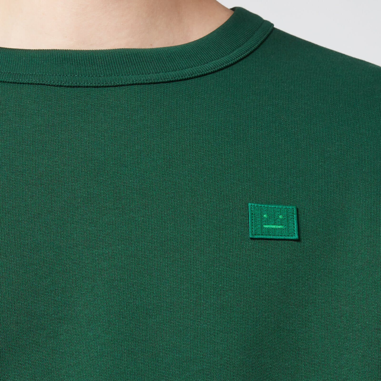 Acne studios fairview face crew sweat on sale