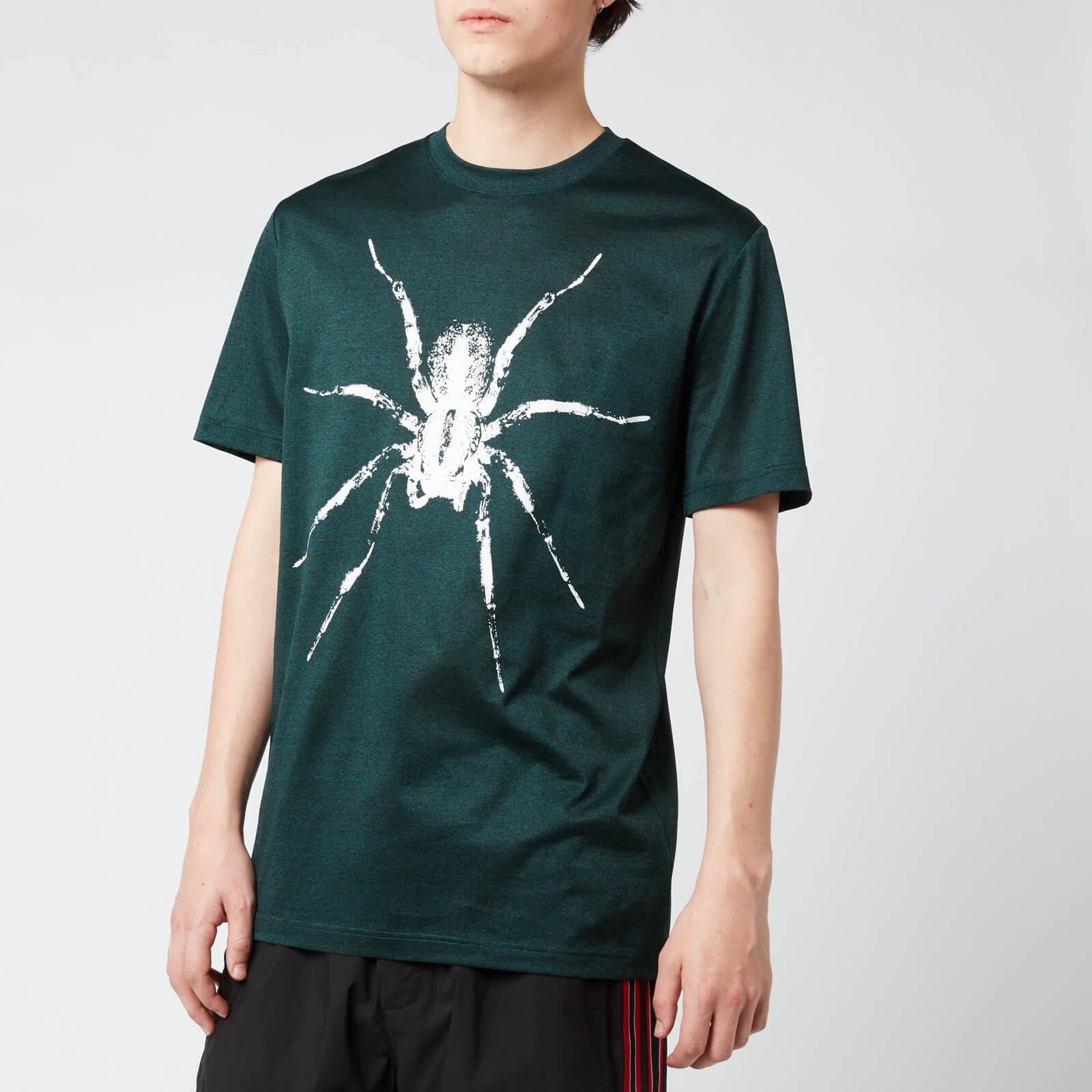 Lanvin Men s Spider T Shirt Black Green Coggles
