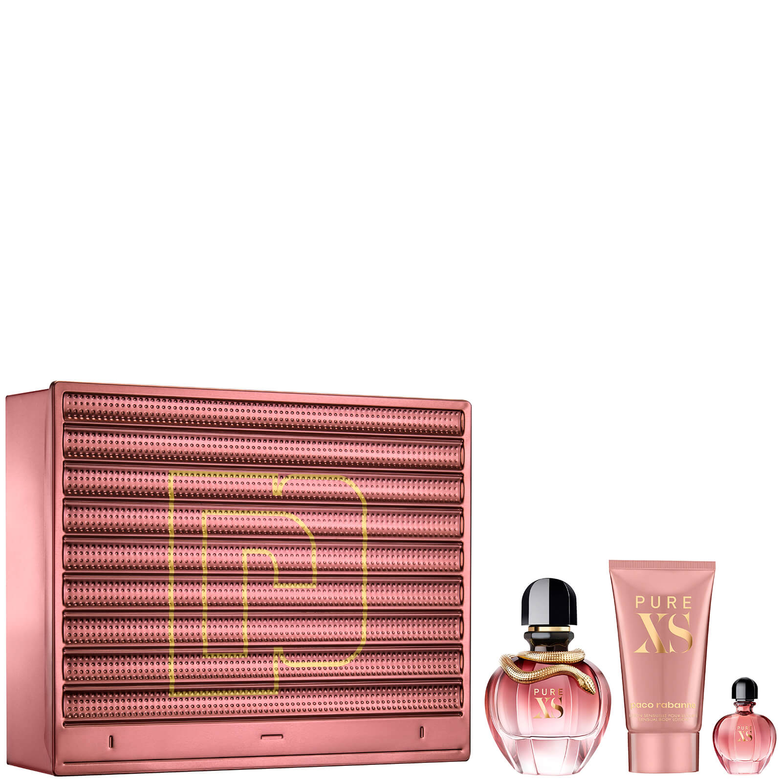 Paco Rabanne Pure XS for Her Eau de Parfum 50ml, Body Lotion 75ml and Mini Mother's Day 6ml