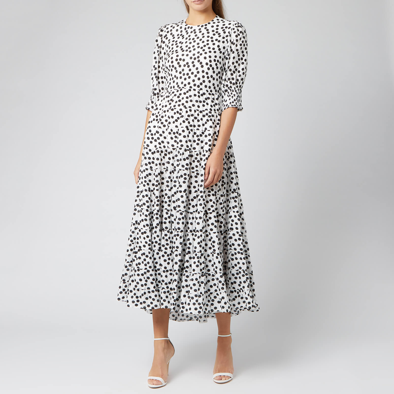 RIXO Women s Agyness Dress Polka Dot XS Coggles