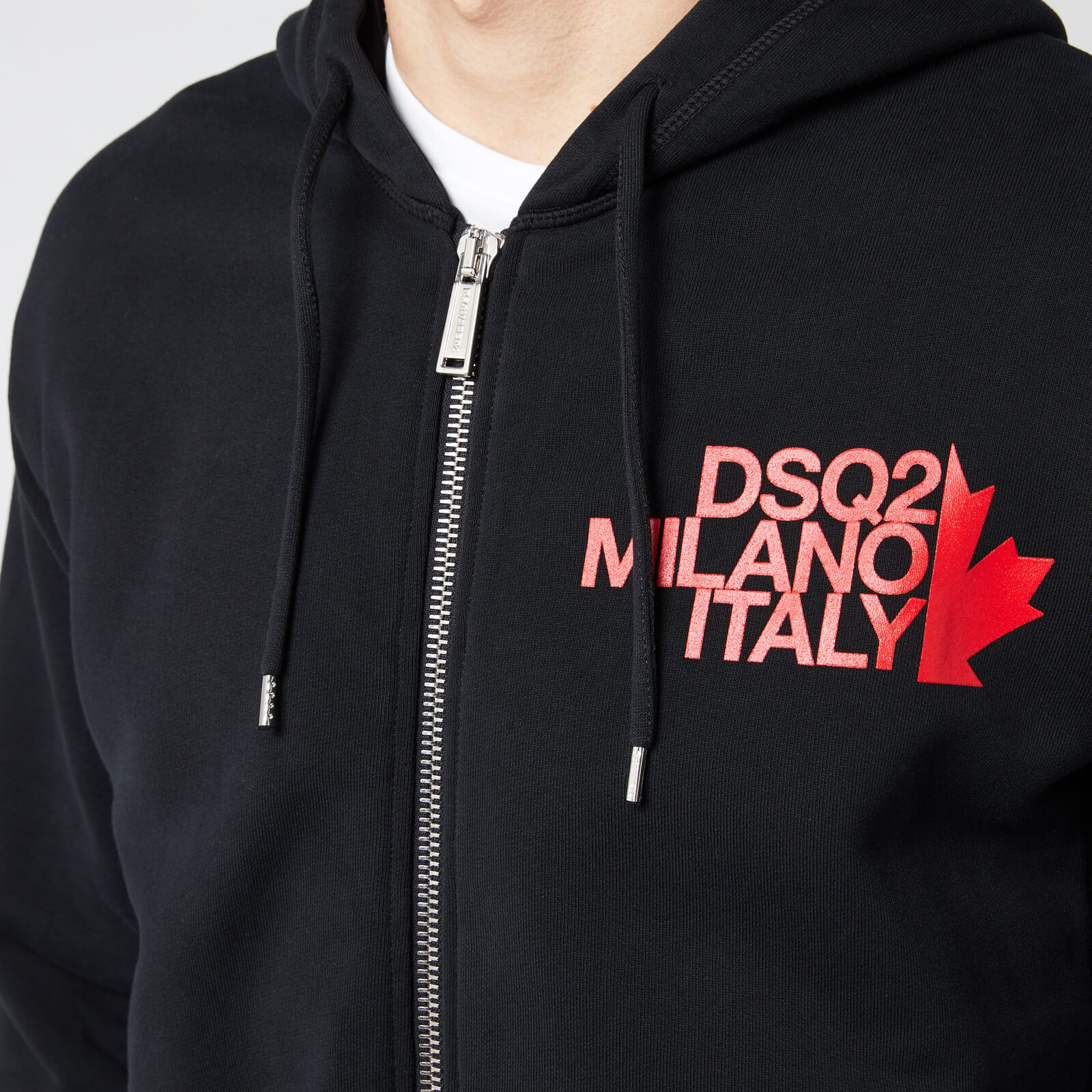 パーカー・フーディ Dsquared2 Black Cotton Cool Sweat Hoodie With Logo 19335673_42529452_1000.jpg