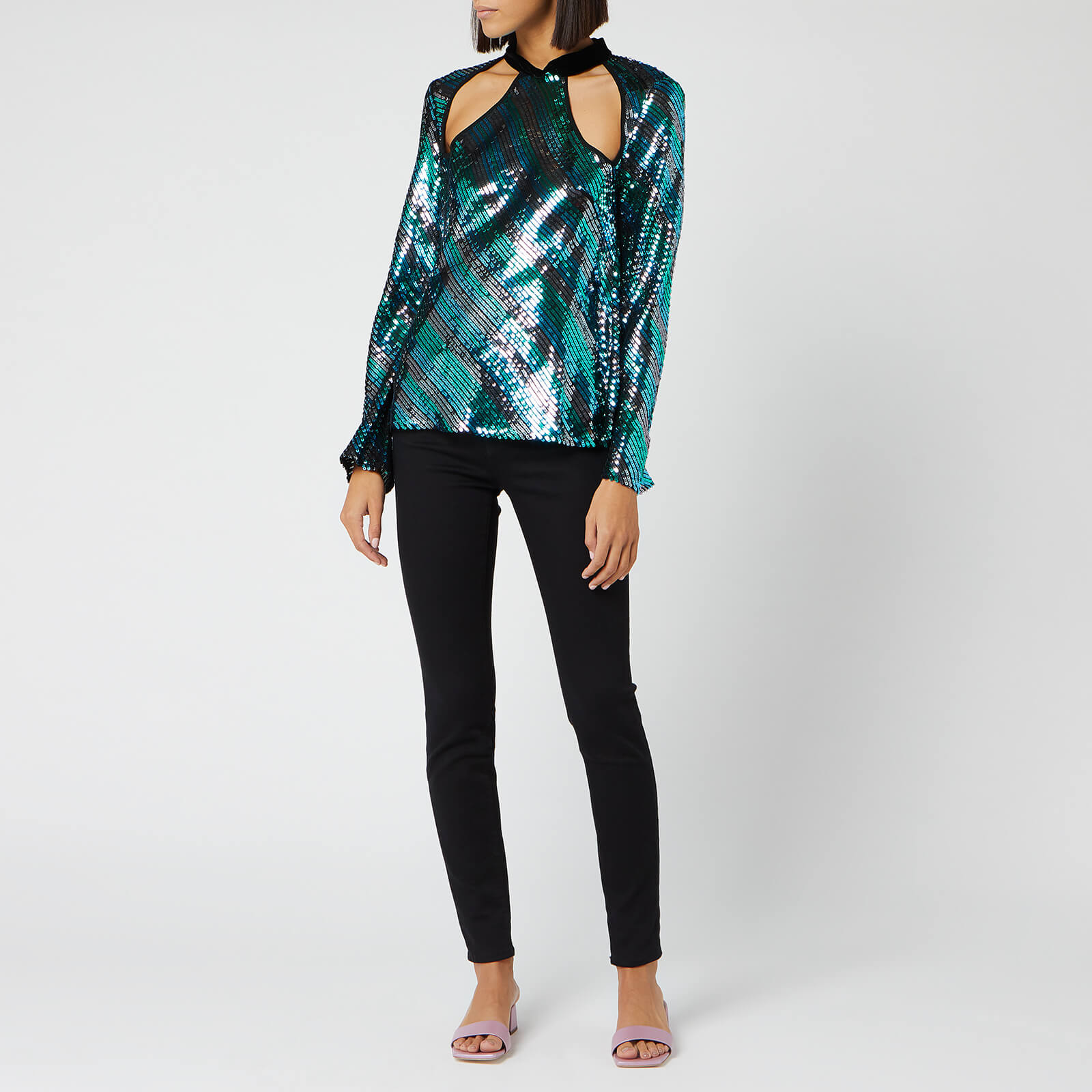 Rixo sequin top new arrivals