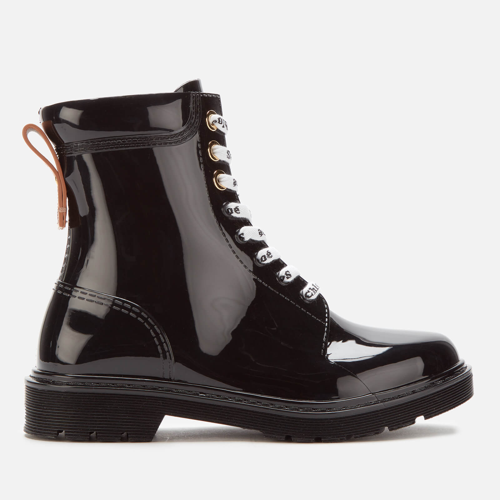 See by chloe lace up boots store