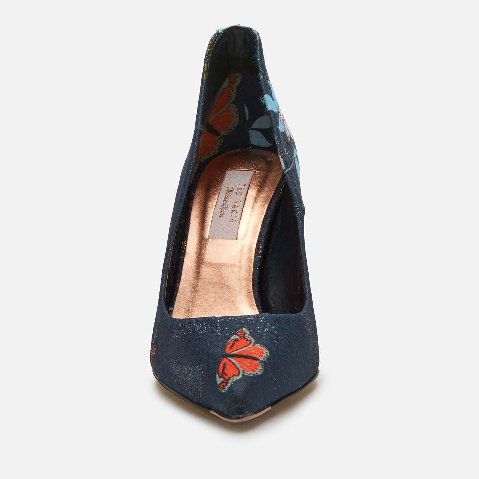 Ted Baker Women s Saviop Printed Court Shoes Navy Allsole