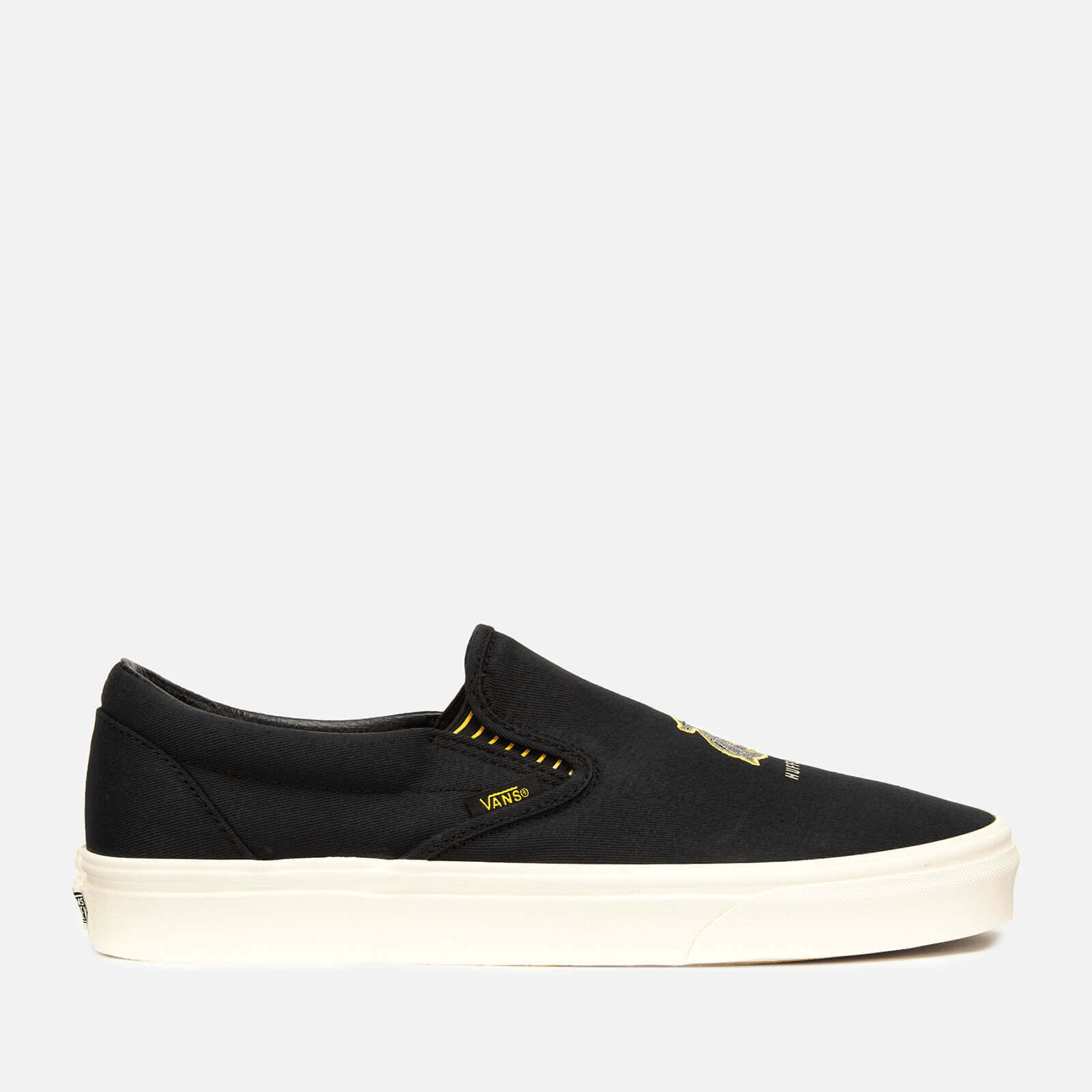 Vans X Harry Potter Hufflepuff Slip On Trainers Black Allsole