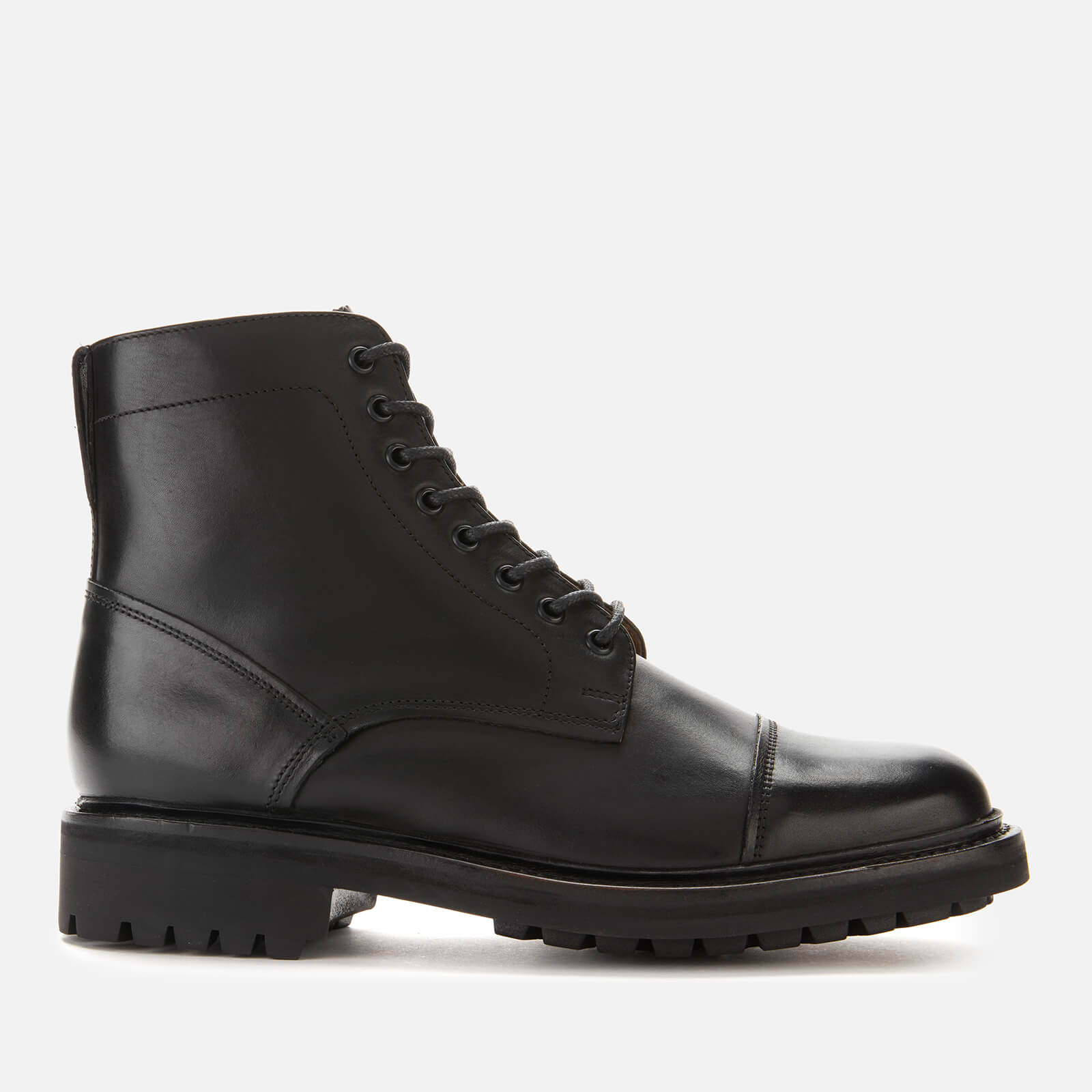 Grenson Men s Joseph Leather Lace Up Boots Black Coggles