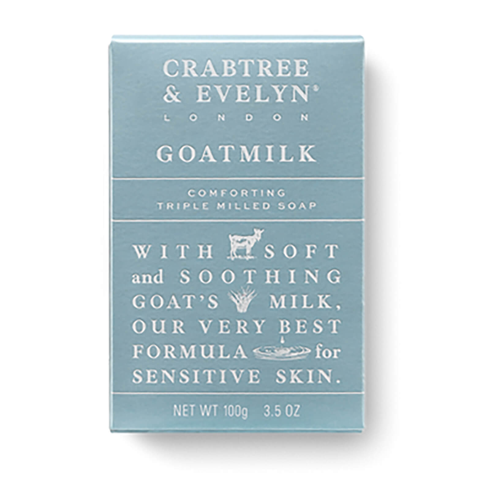 Crabtree & Evelyn Goatmilk and Oat Comforting Triple Milled Soap 100g