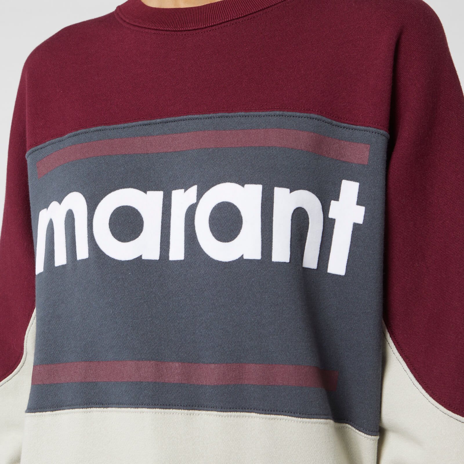 Marant Etoile Women s Gallian Sweatshirt Burgundy Coggles