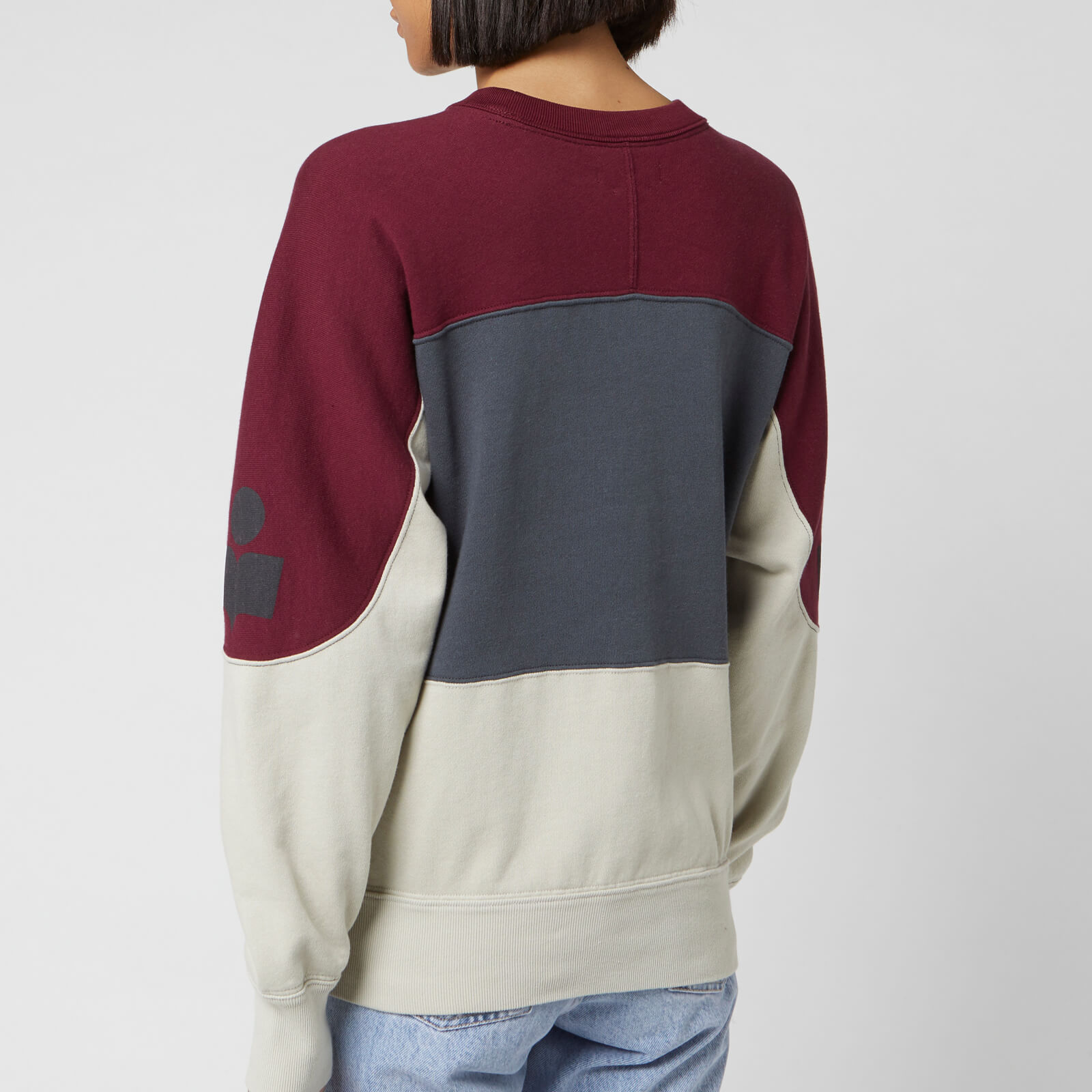 Marant Etoile Women s Gallian Sweatshirt Burgundy Coggles