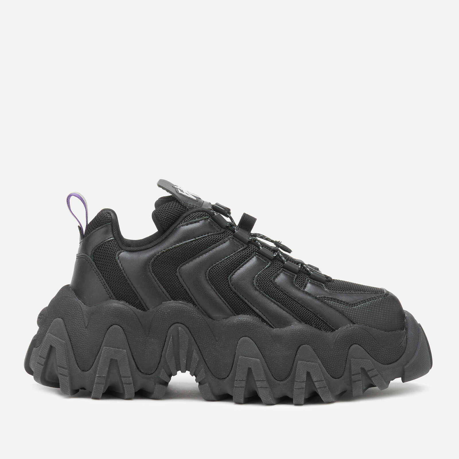 Eytys Men's Halo Leather Chunky Trainers - Black - UK 6.5 | Coggles