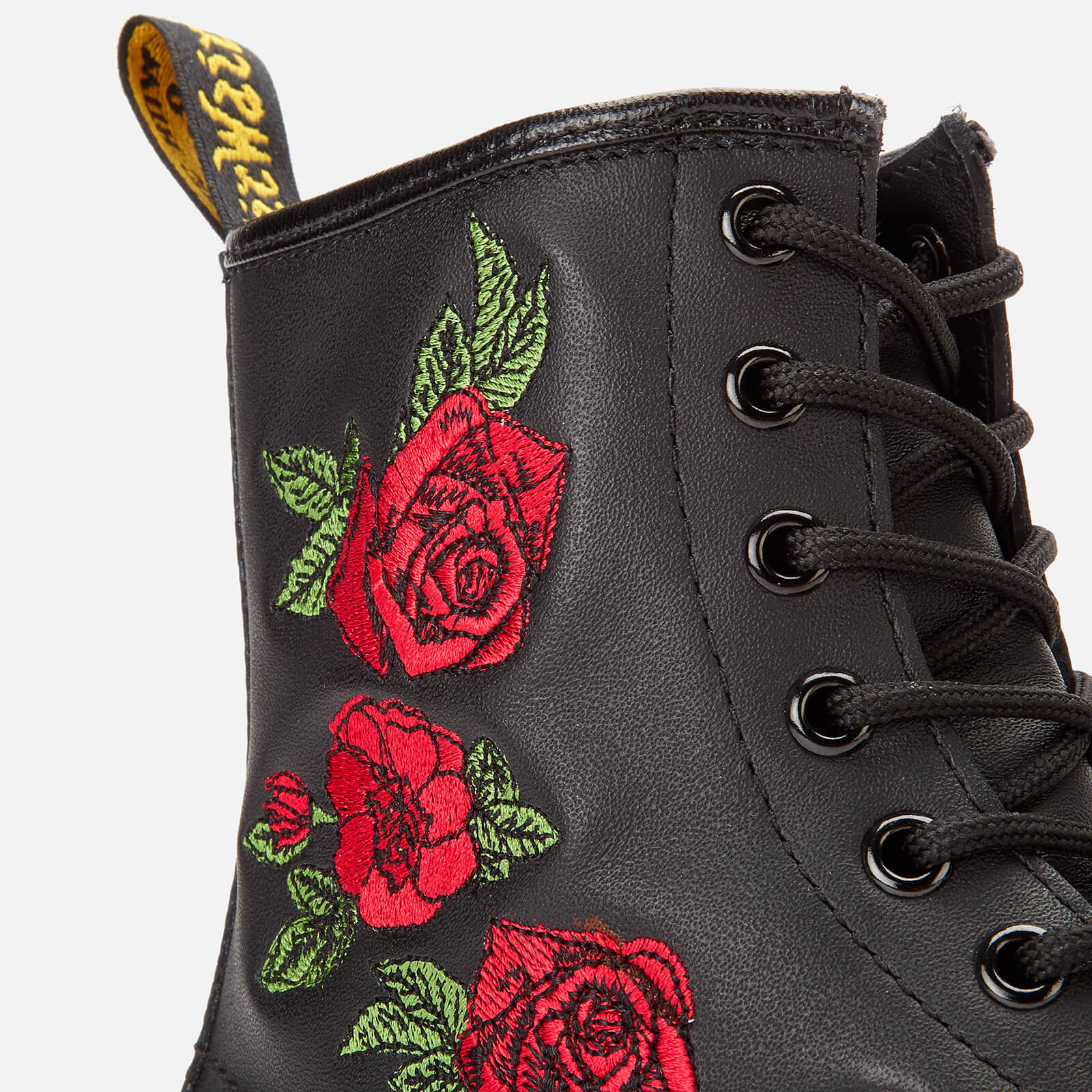 Dr. Martens Women s 1460 Vonda Softy T Leather 8 Eye Boots Black UK 3 Allsole