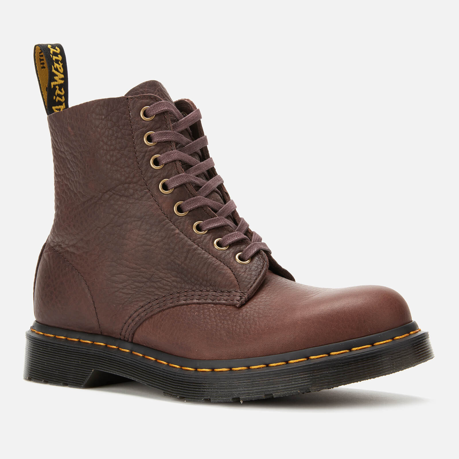 【Dr.Martens】 ★ BOOTS ★ 1460 Ambassador ★ BROWN Dr. Martens Men's 1460 Ambassador Soft Leather Pascal 8-Eye