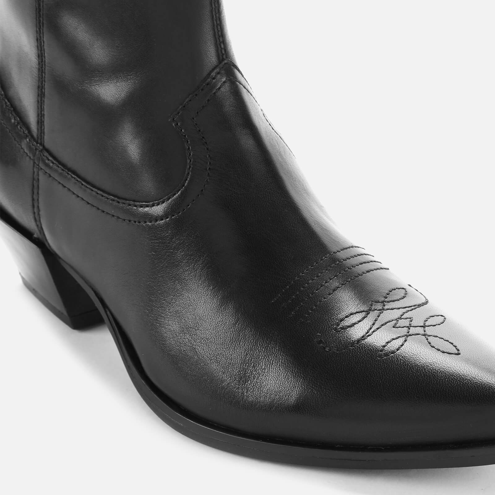Vagabond Women s Emily Leather Western Boots Black Allsole