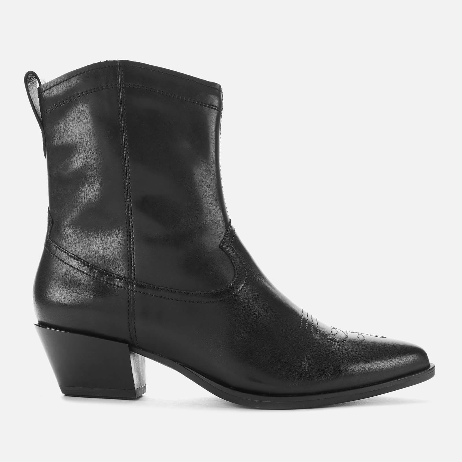 Vagabond Women s Emily Leather Western Boots Black Allsole