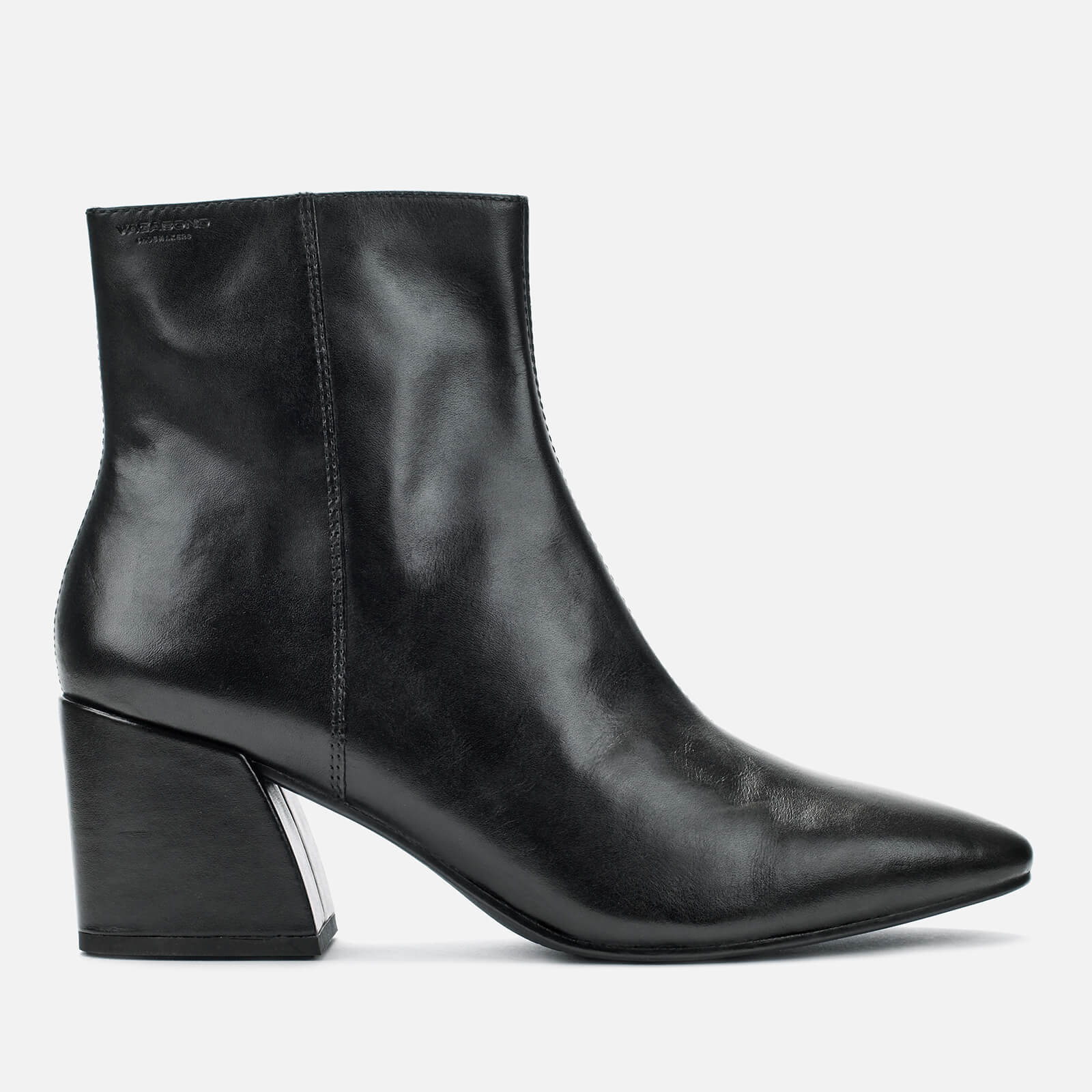 Vagabond Women s Olivia Leather Heeled Ankle Boots Black Allsole