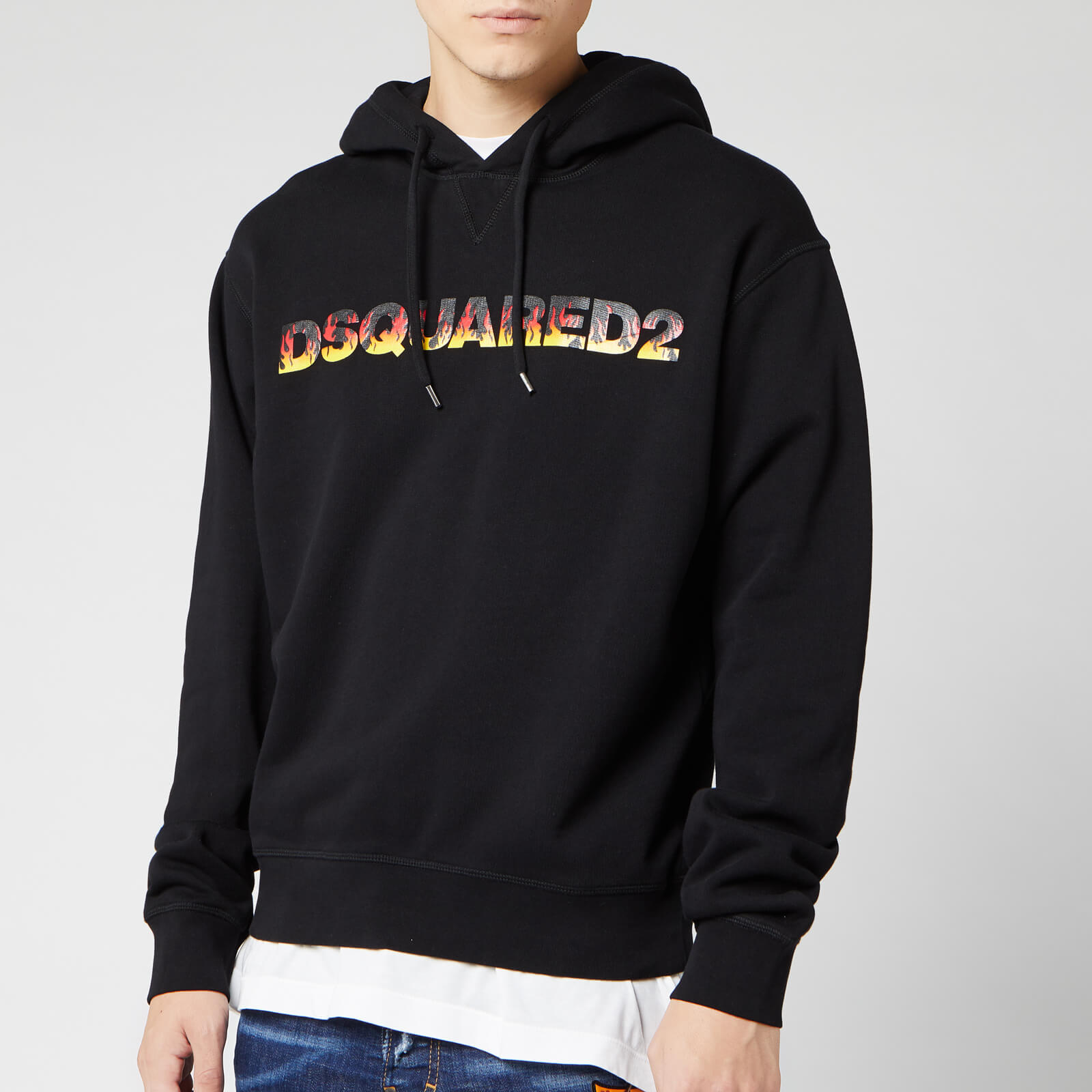 Dsquared flame hoodie outlet