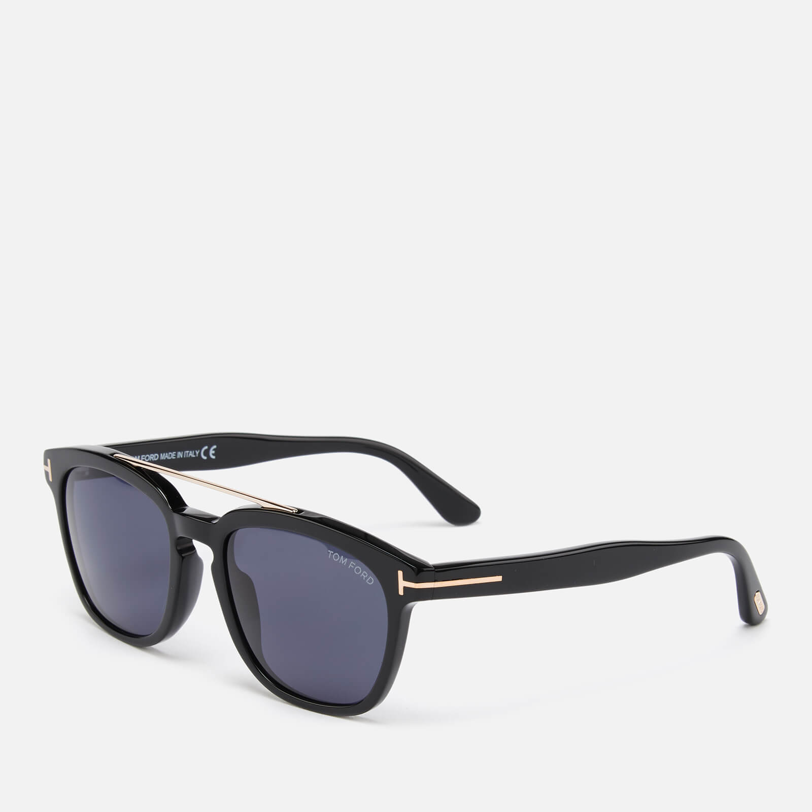 Tom Ford Men s Holt Sunglasses Shiny Black Smoke Coggles
