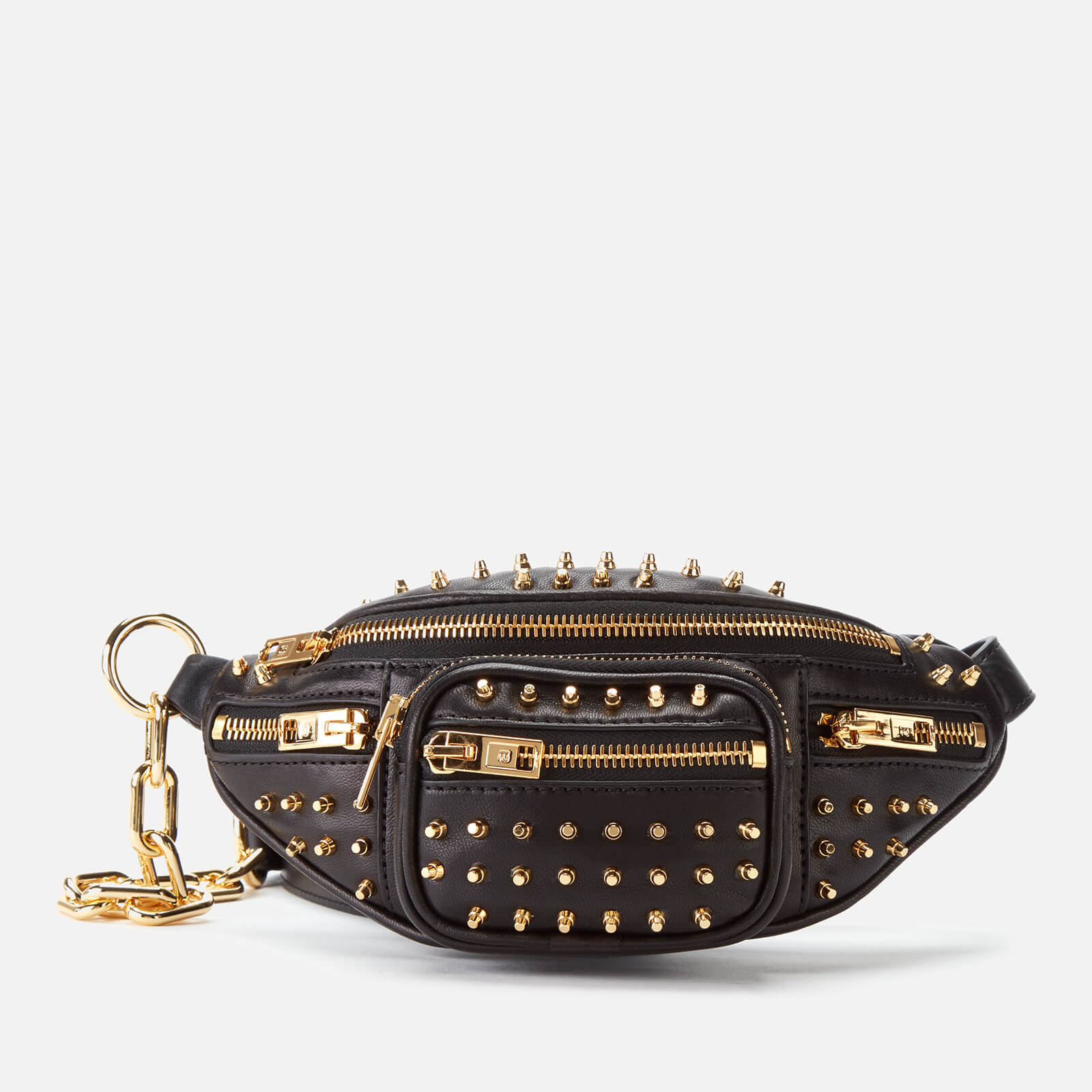 Alexander Wang Women s Attica Soft Mini Stud Belt Bag Black Coggles