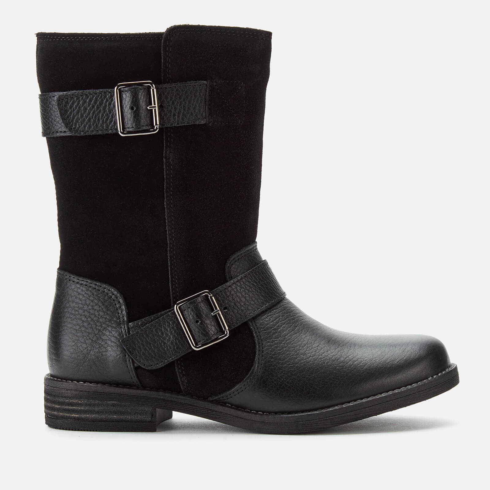 Clarks Women s Demi Flow Biker Boots Black UK 3 Allsole