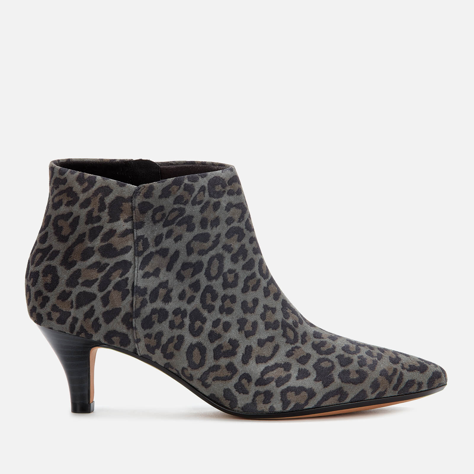 Grey animal print boots sales