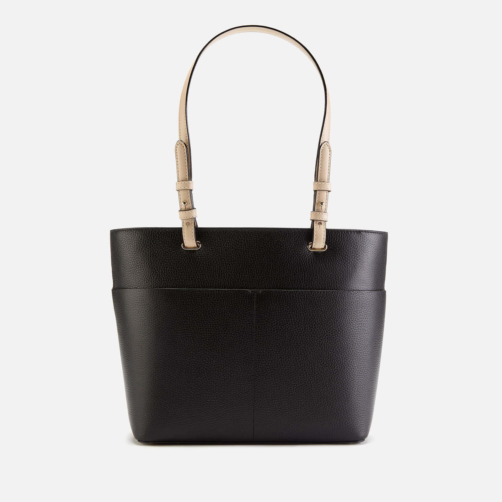 MICHAEL MICHAEL KORS Women s Bedford Medium Top Zip Pocket Tote Bag Black Coggles