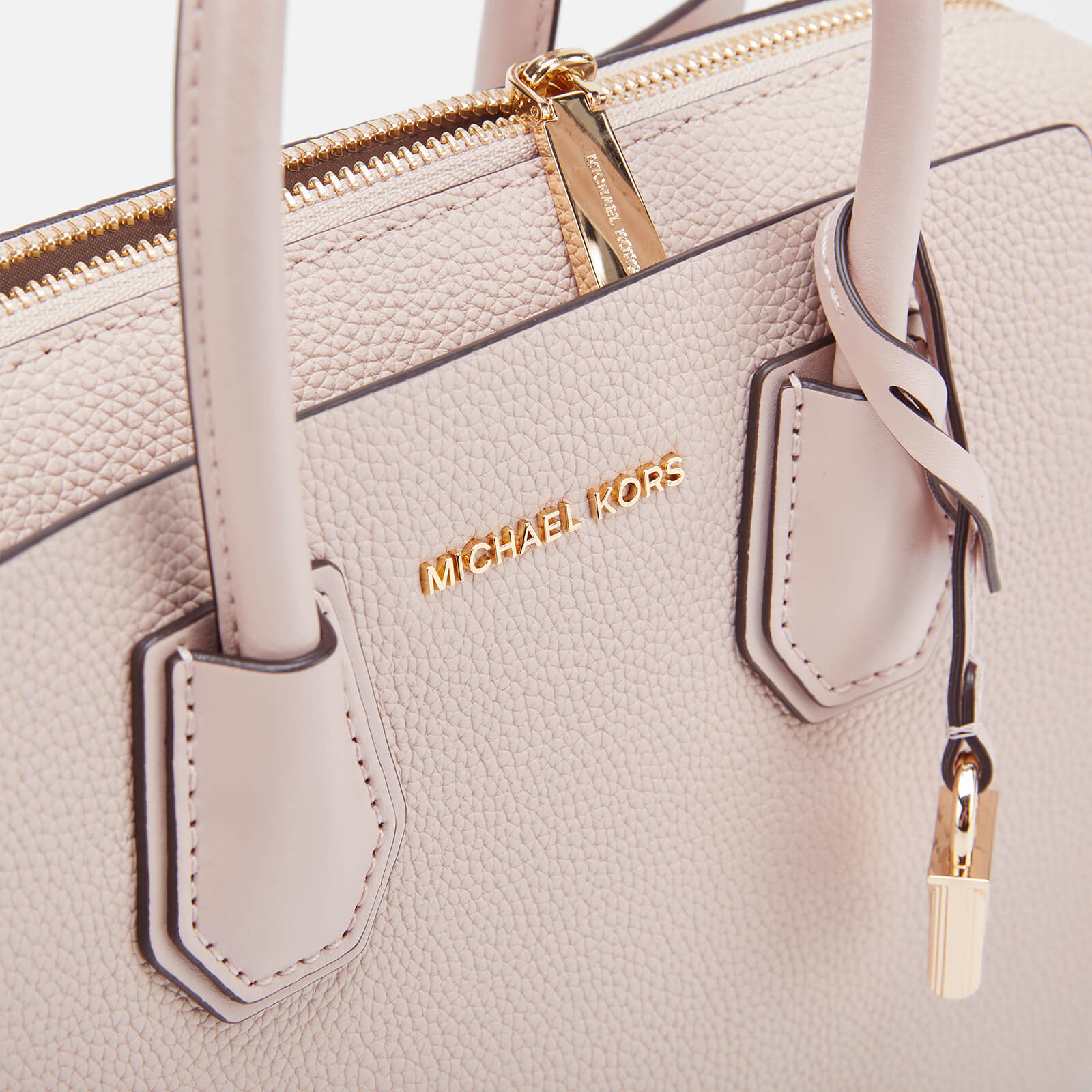 MICHAEL MICHAEL KORS Women s Mercer Belted Small Satchel Bag Soft Pink Coggles