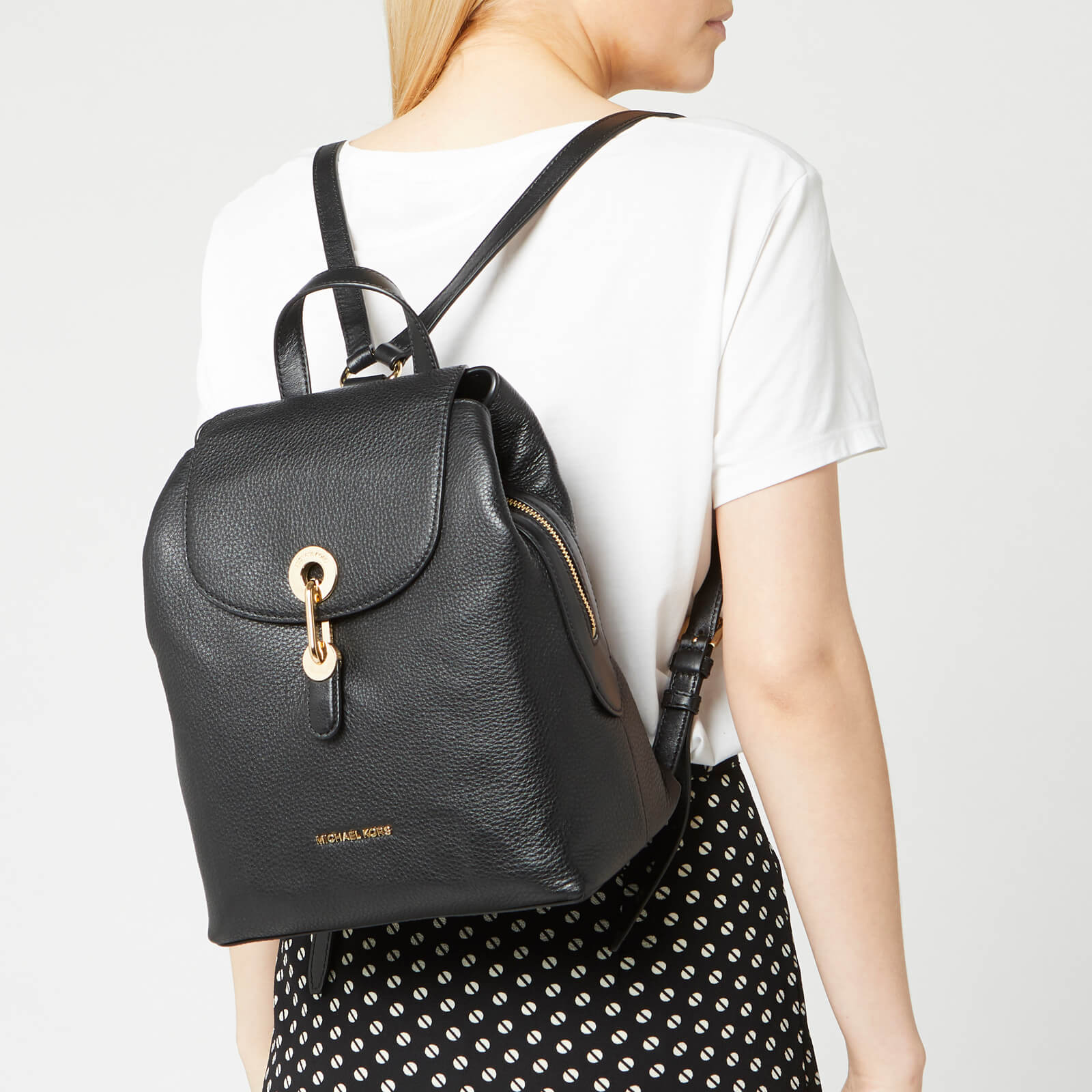 MICHAEL MICHAEL KORS Women s Raven Medium Backpack Black Coggles
