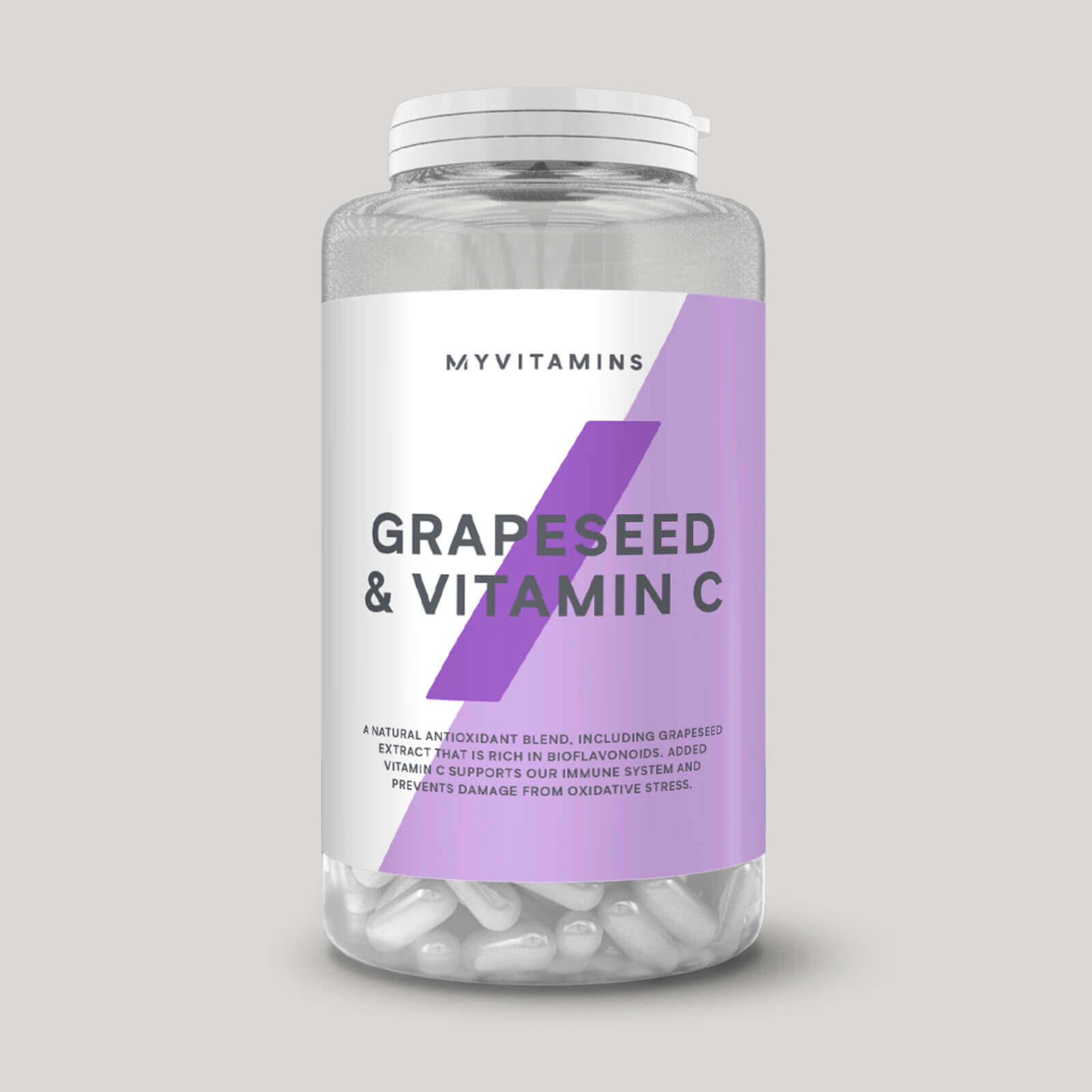 Grapeseed & Vitamin C Capsules - 90Capsules - Unflavoured
