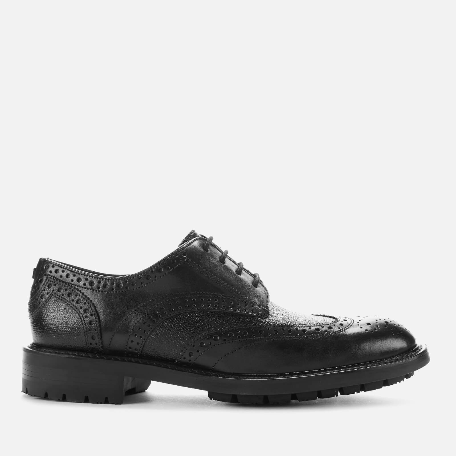 Ted Baker Men's Theruu Leather Brogues - Black | Allsole