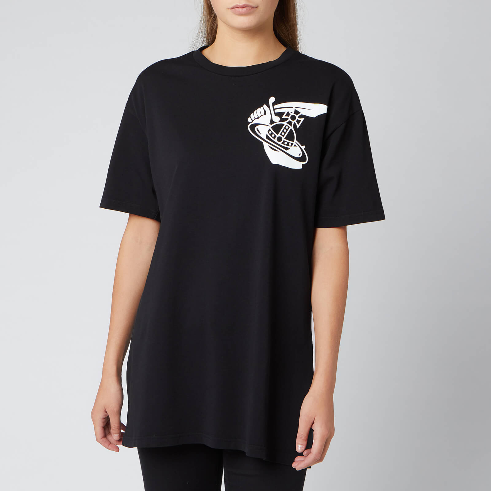 【送料無料ライン/39ショップ】 Vivienne Westwood Anglomania Women's New Boxy T-Shirt トップス