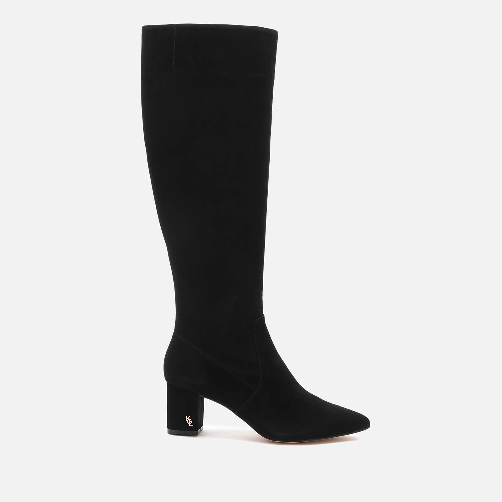 Kurt Geiger London Women s Burlington Suede Knee High Boots Black Allsole