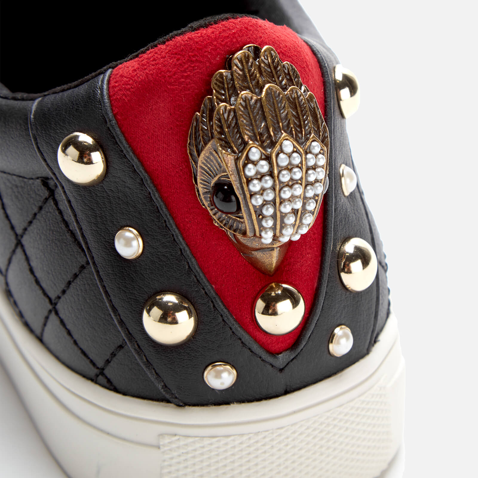 Kurt geiger ludo trainers black clearance