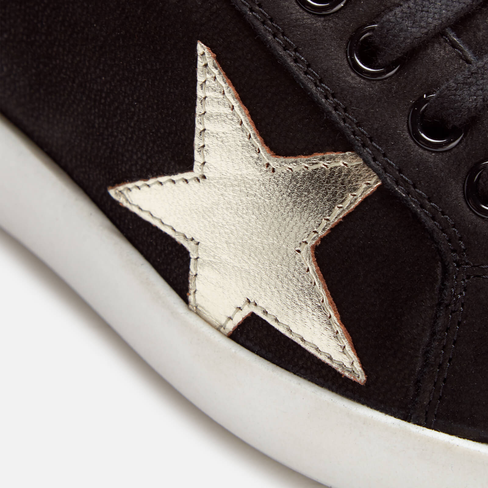 Dune Women s Edris Leather Low Top Trainers Black Allsole