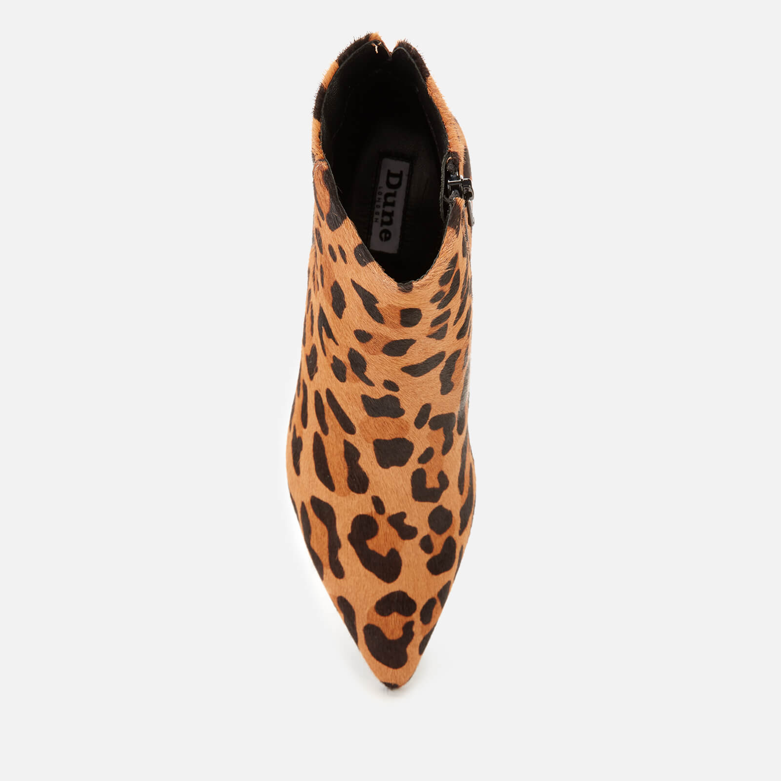 Dune leopard print ankle boots online