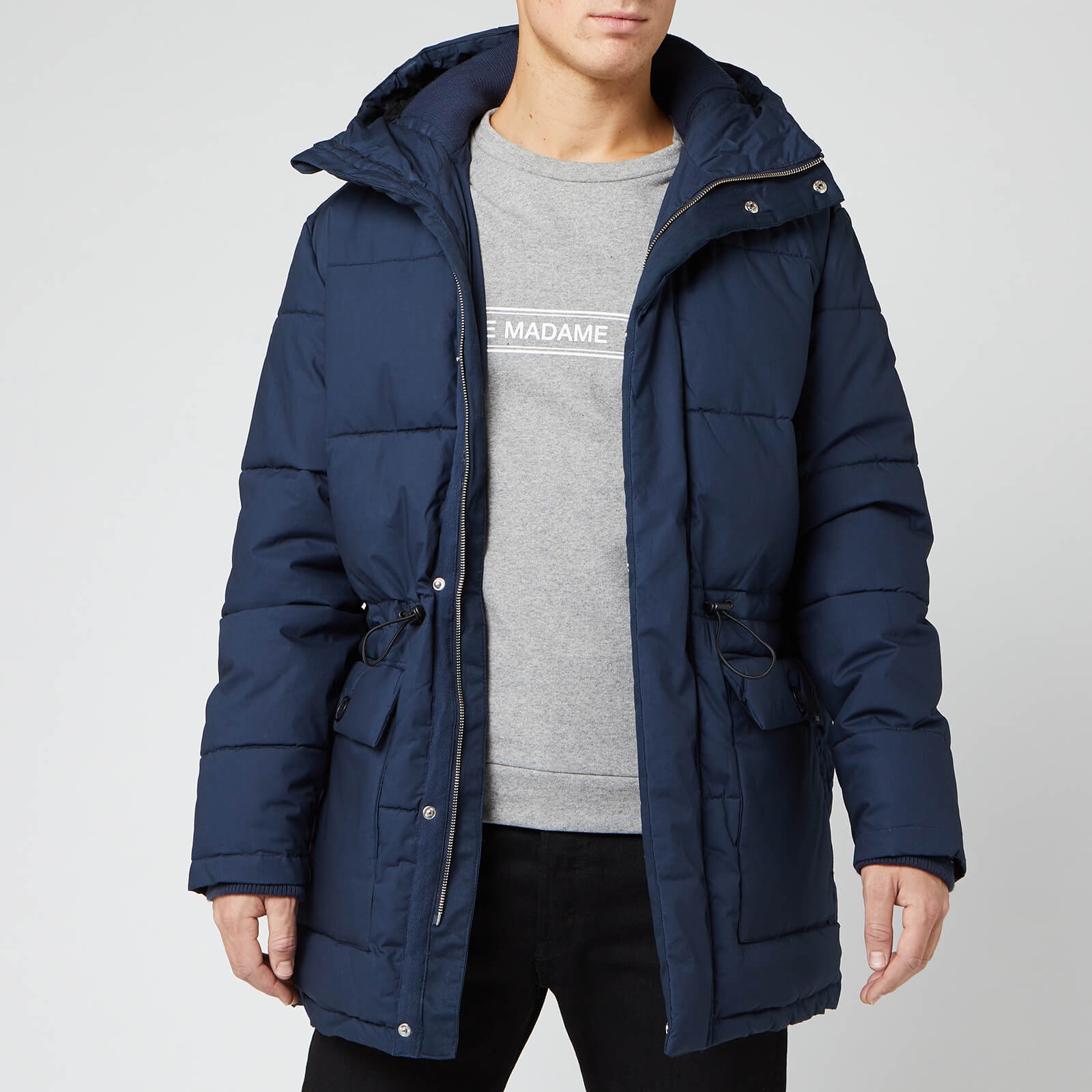 Edwin street parka black cheap