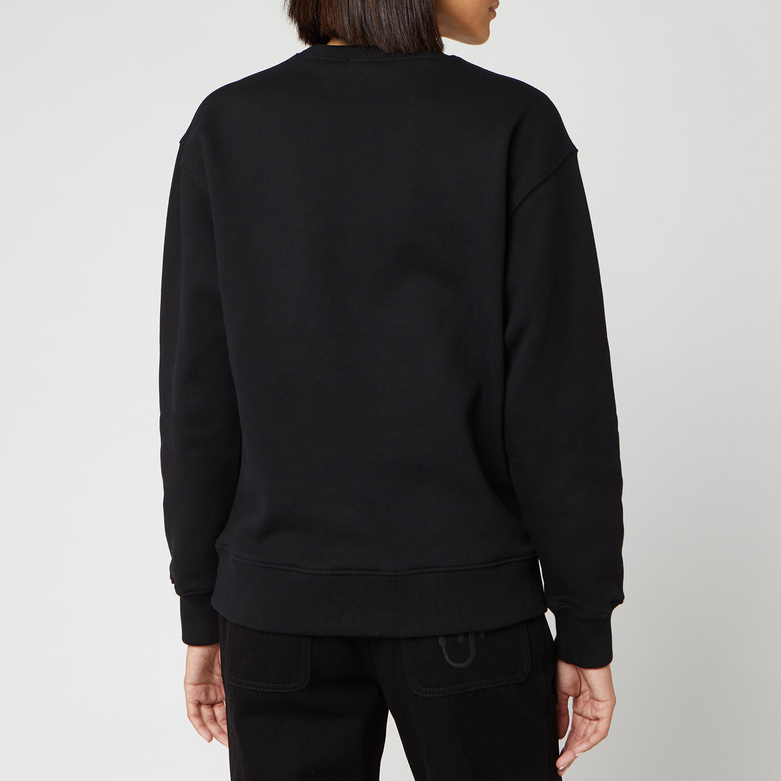 JW Anderson Women's JWA Embroidery Logo Sweatshirt - Black | Coggles