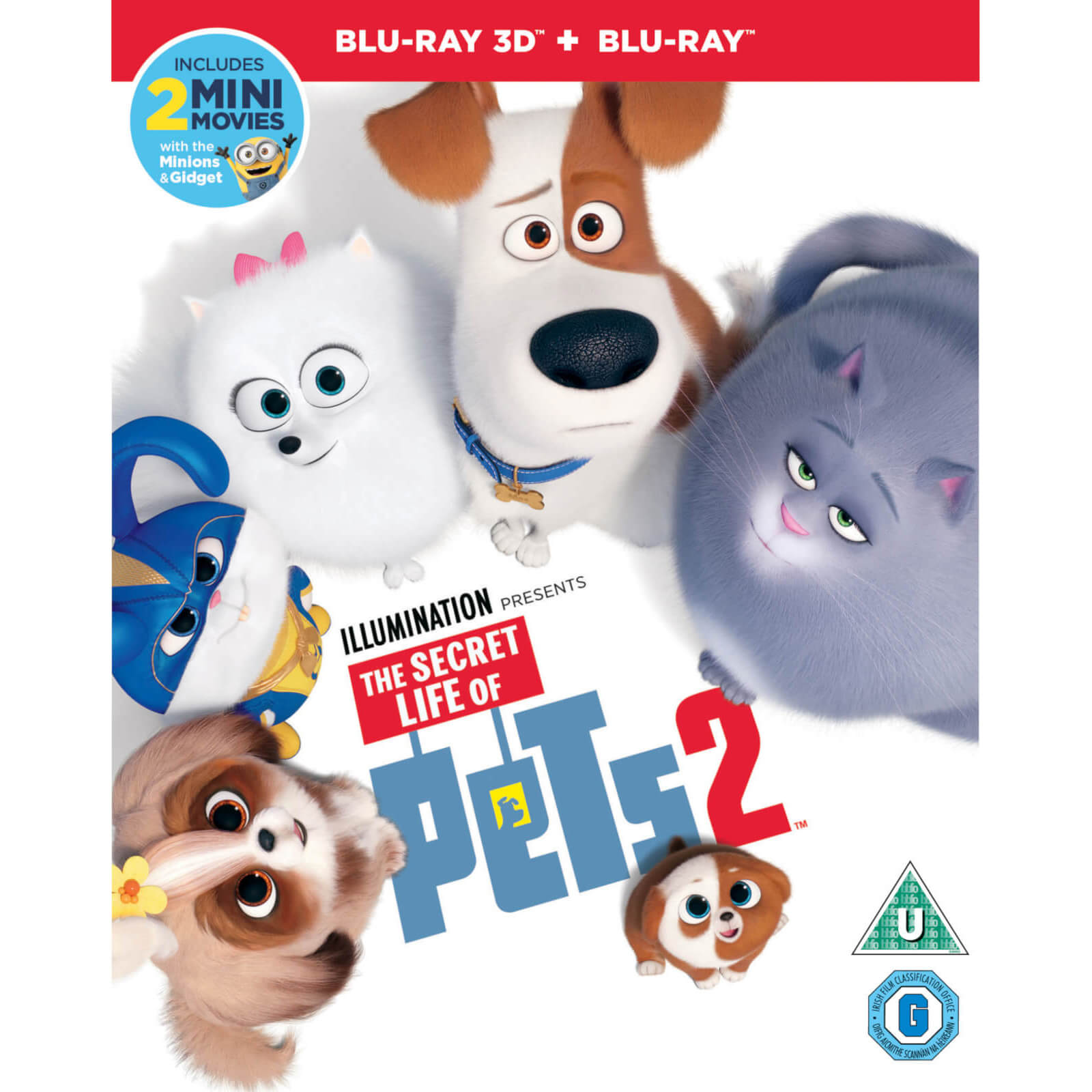 The Secret Life of Pets 2 - 3D (Includes 2D Blu-Ray) | Zavvi UK