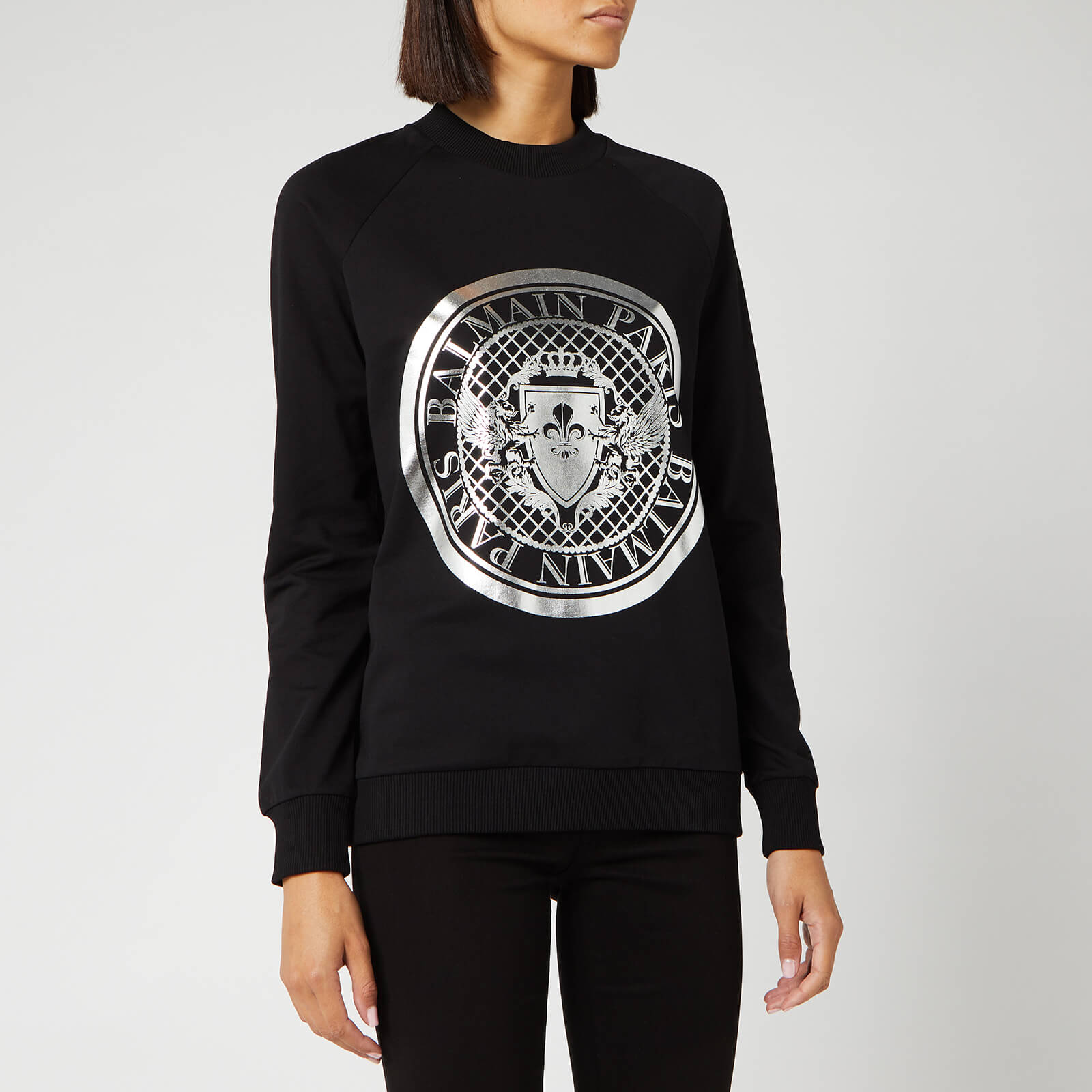Balmain medallion sweatshirt outlet