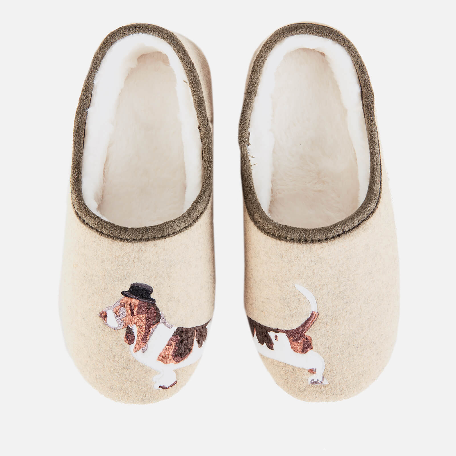 Joules shop dog slippers