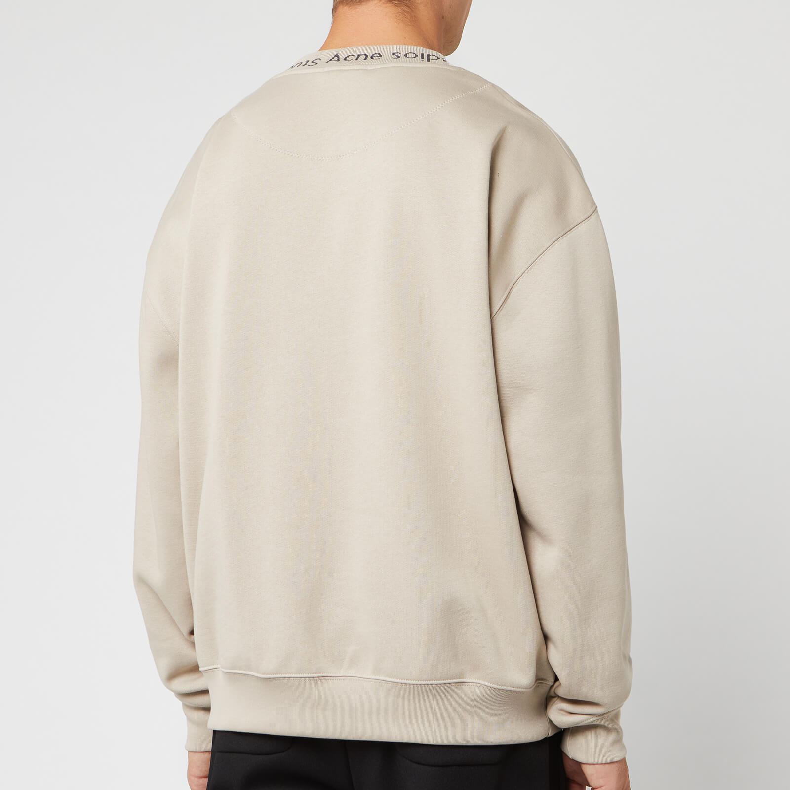 Acne Studios Men s Flogho Sweatshirt Mushroom Beige Coggles
