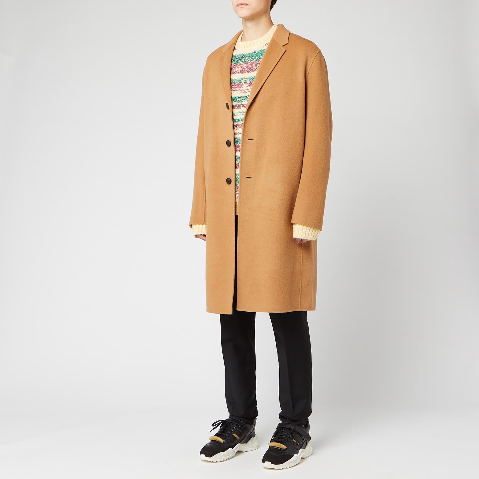 Acne Studios Men s Chad Coat Camel Brown S Coggles