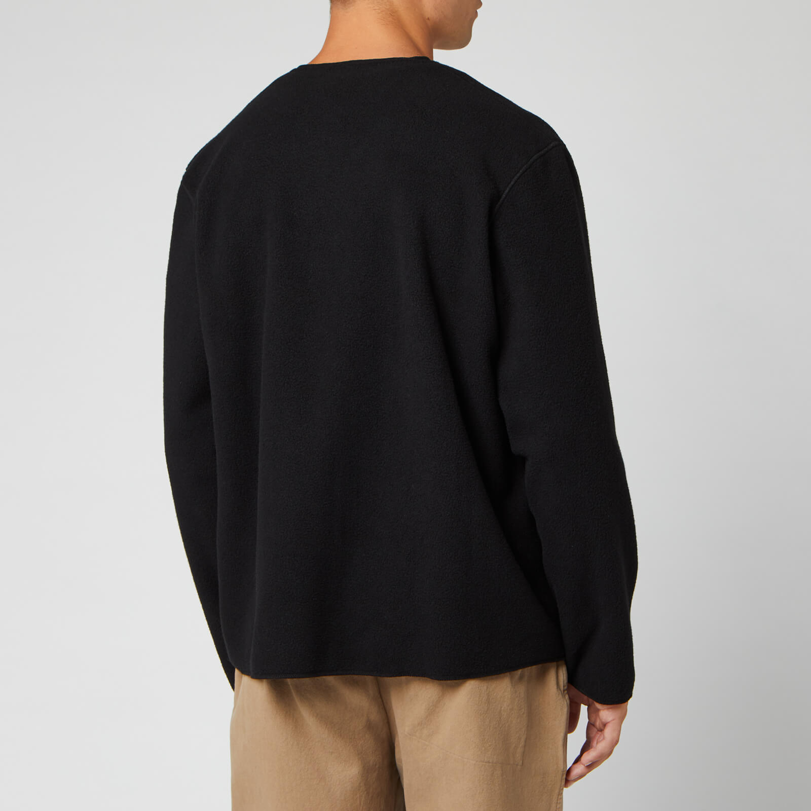Our Legacy Men's Double Lock Fleece Sweatshirt - Black - S Our Legacy Men's Double Lock Fleece Sweatshirt - Black - S