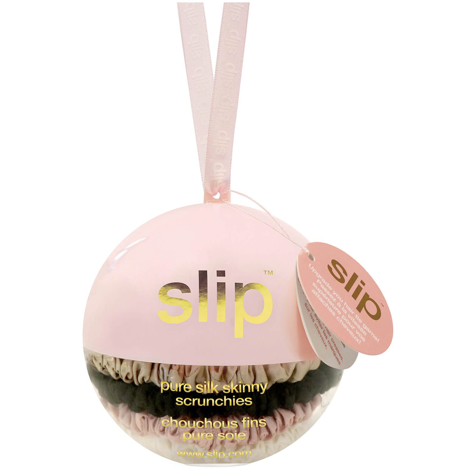Slip Scrunchie Holiday Bauble