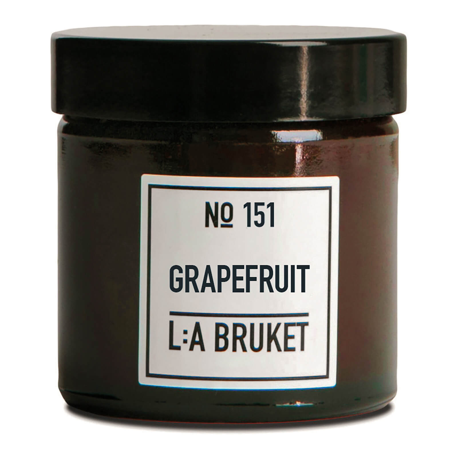 L:A BRUKET Small Grapefruit Scented Candle 50g