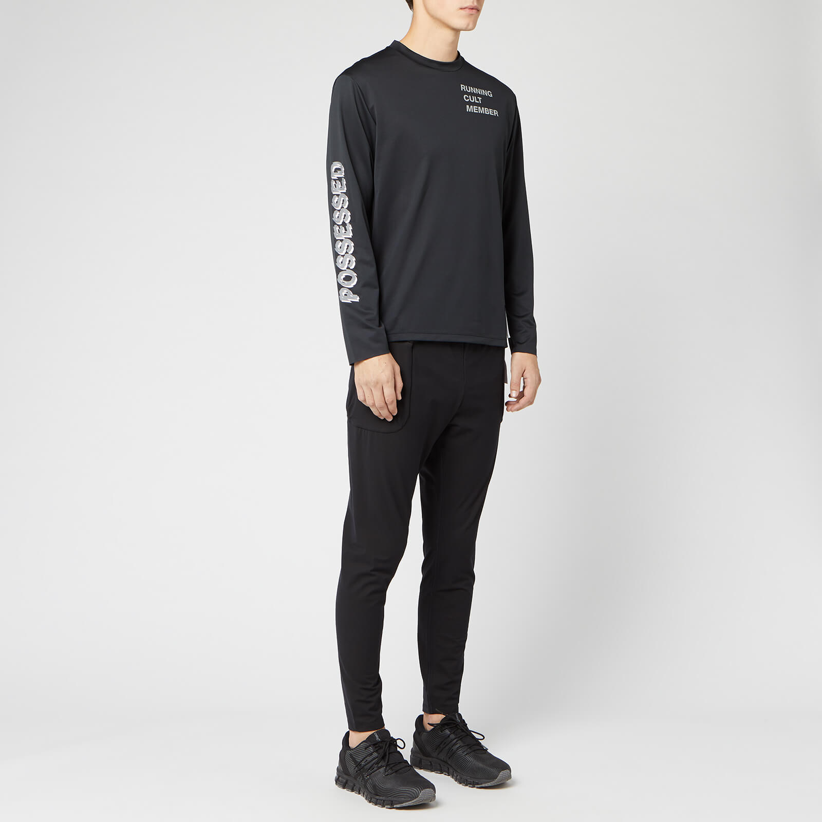 Satisfy Men's Light Long T-Shirt - Black - S | Coggles