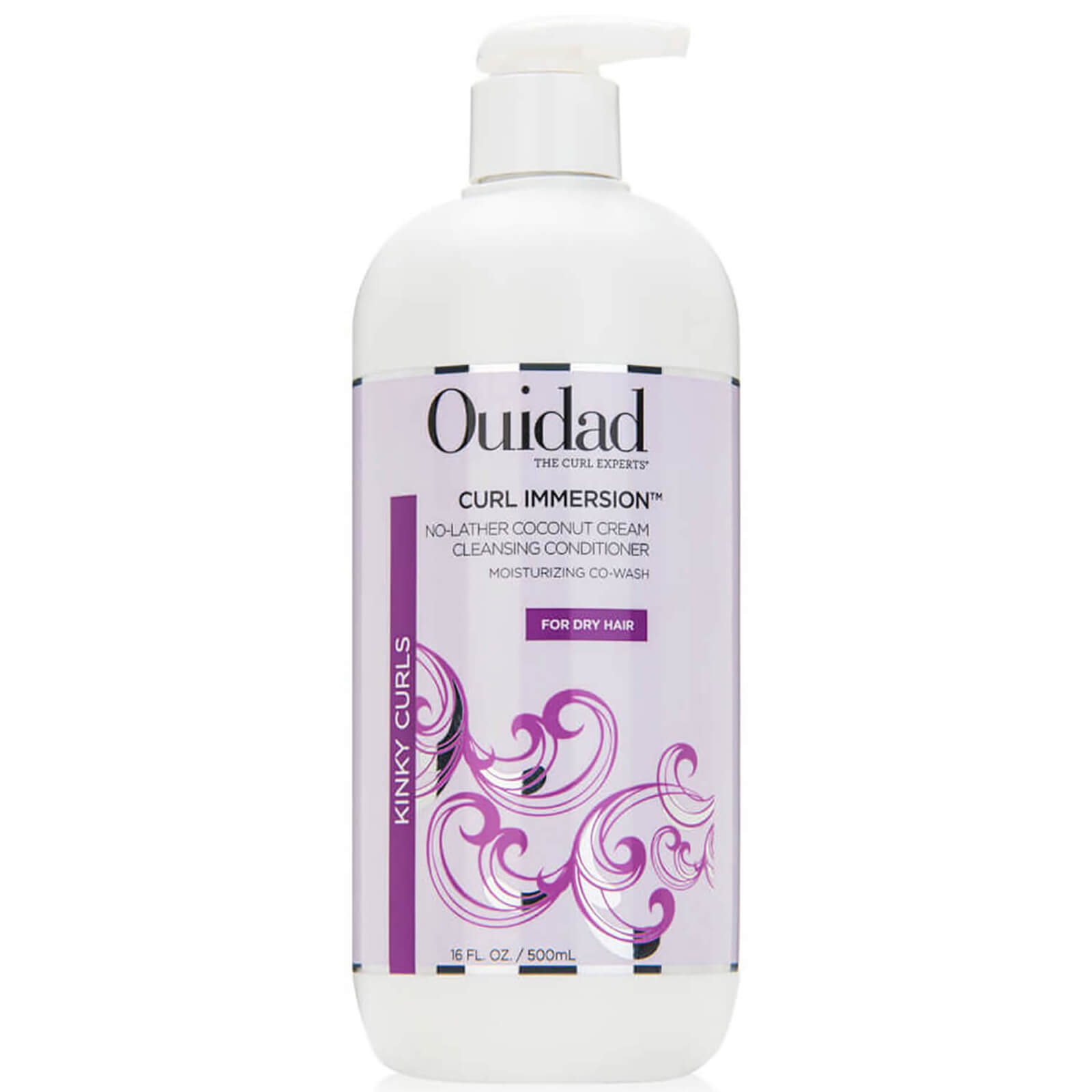 Ouidad Curl Immersion No-Lather Coconut Cream Cleansing Conditioner 500ml
