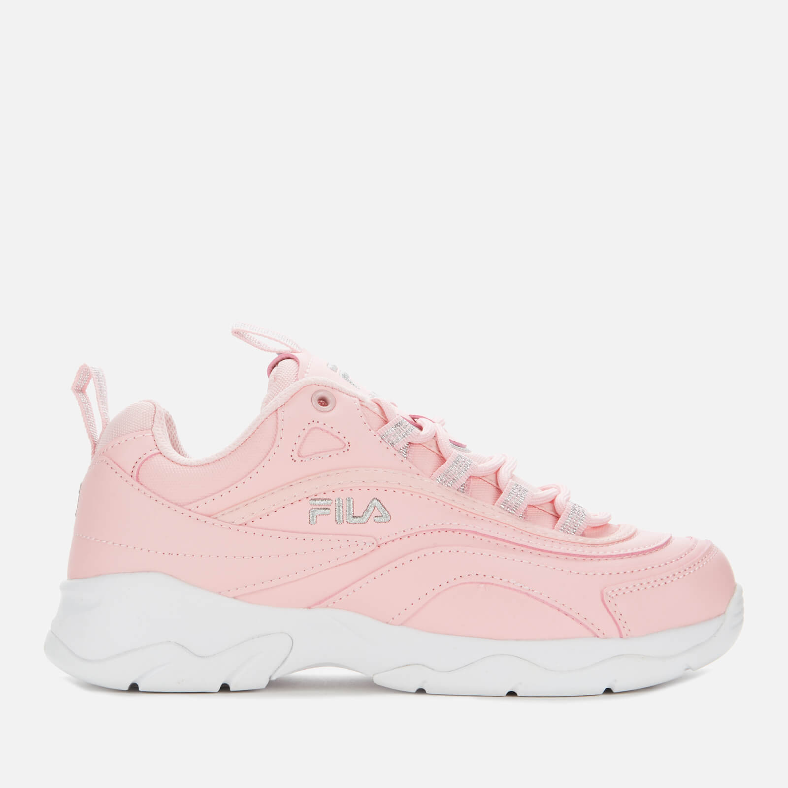 Fila ray clearance pink trainers