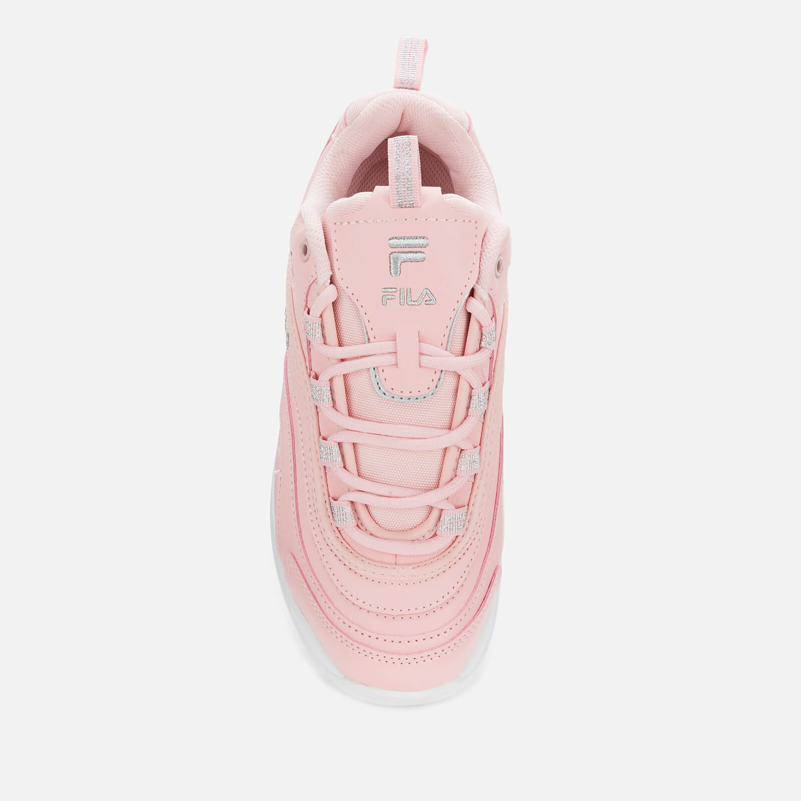 FILA Women s FILA Ray Trainers Peachskin White Allsole